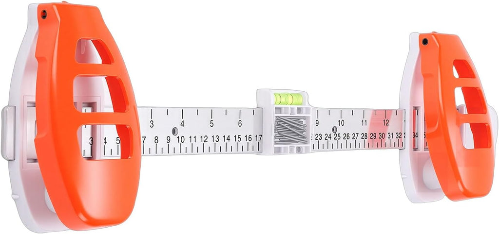 Bewinner Picture Hanging Tool with Built in Level, Precision Marking,Alignment Ruler for Photo Frames, Wall Decor, Mirrors, ABS Wall Friendly DIY Hanger