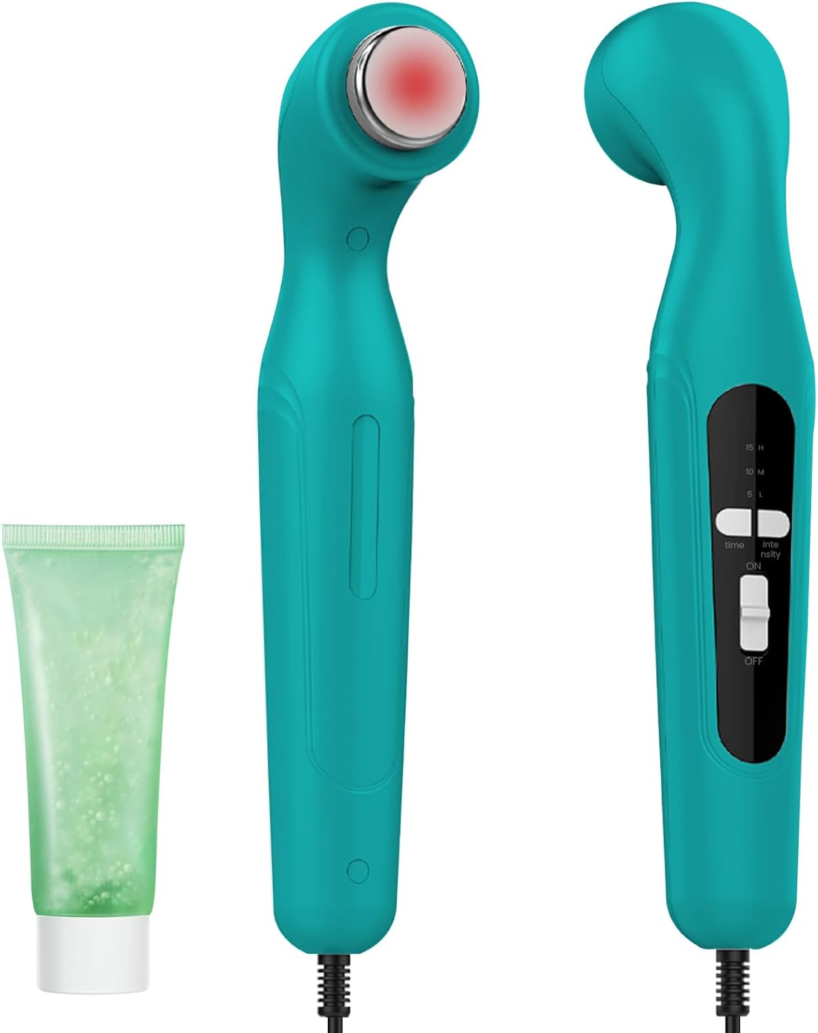 Portable Silent Shockwave Therapy Machine, Effective Electromagnetic Extracorporeal E-D Shock Wave Therapy Machine Pain Relief Body Massager Muscle Relax Massage Gun