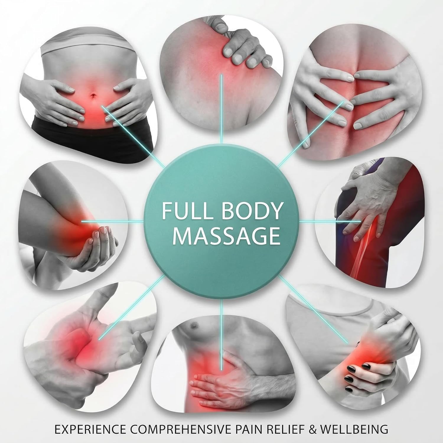 Portable Home Ultrasound Therapy Machine,Rapid Release Therapy Massager Deep Tissue,Portable Quiet Shockwave Therapy Machine,Body Muscle Relaxation Devices