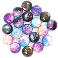 Pllieay Space Bouncy Balls Bulk, 20PCS 32mm Bouncy Balls for Party Favors | Space Theme Bouncy Balls for Birthday, Kids Party Favors, Gift Bag Fillers, Easter Pinata Stuffers, Classroom Prizes and Pet